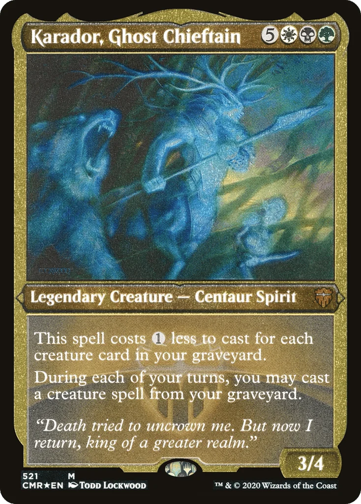 Karador, Ghost Chieftain · Commander Legends