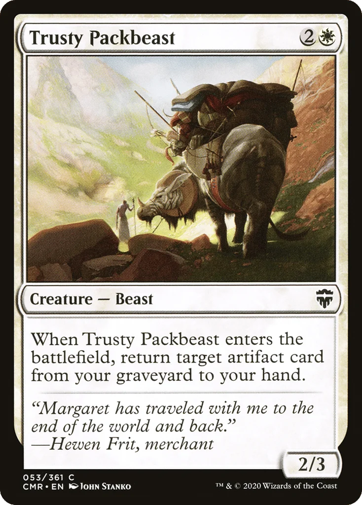 Trusty Packbeast · Commander Legends