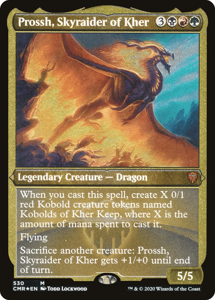Prossh, Skyraider of Kher · Commander Legends