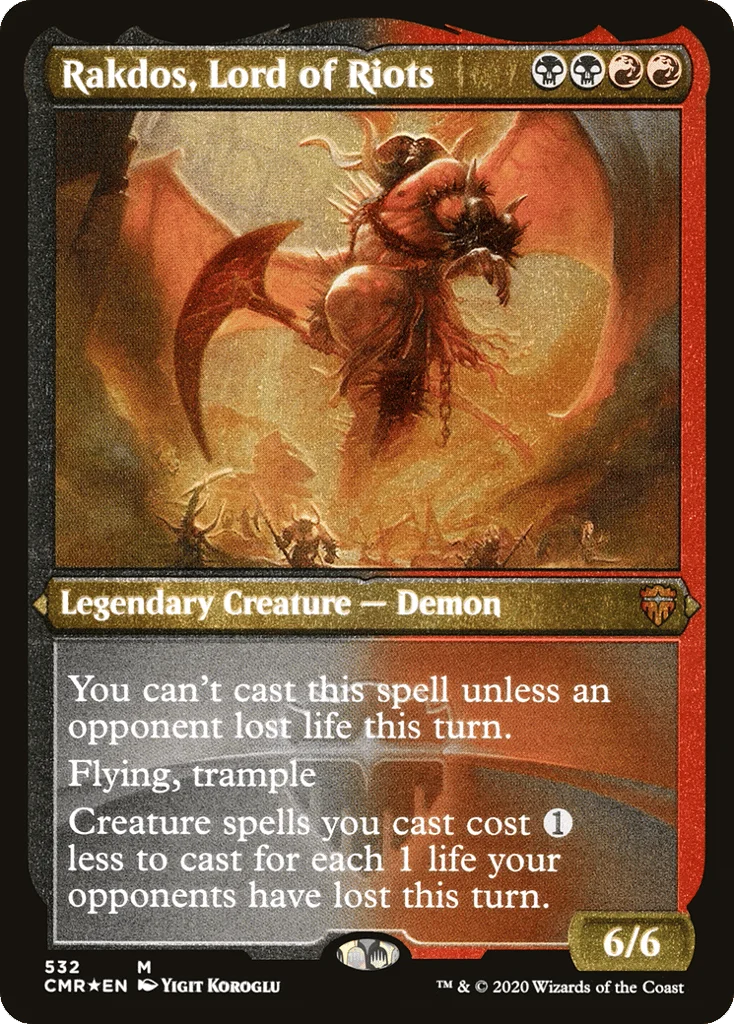 Rakdos, Lord of Riots · Commander Legends