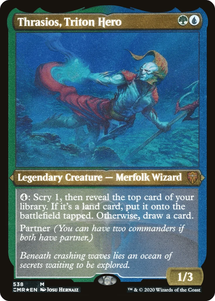 Thrasios, Triton Hero · Commander Legends