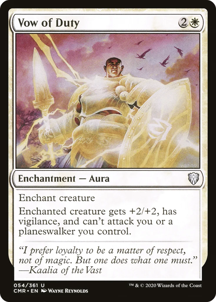 Vow of Duty · Commander Legends