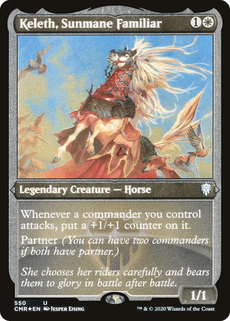 Keleth, Sunmane Familiar · Commander Legends
