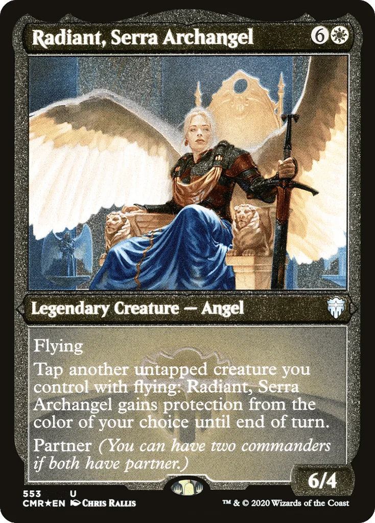 Radiant, Serra Archangel · Commander Legends