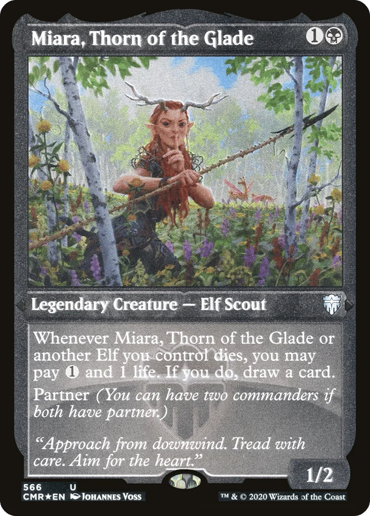 Miara, Thorn of the Glade · Commander Legends