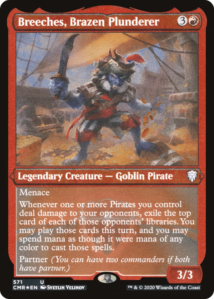 Breeches, Brazen Plunderer · Commander Legends