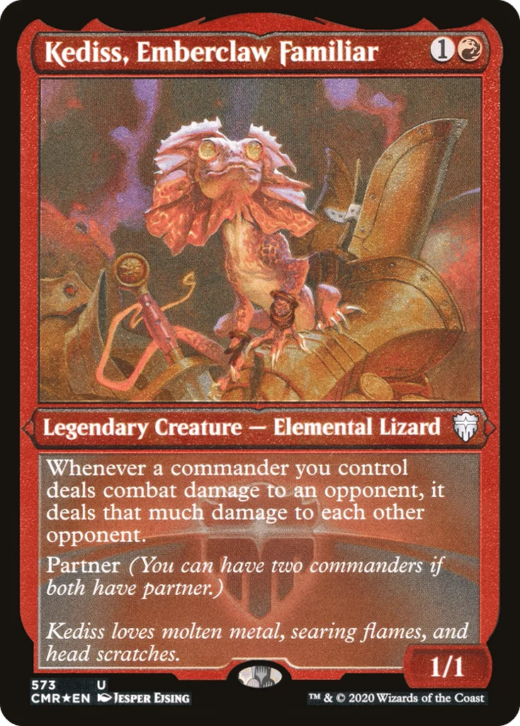 Kediss, Emberclaw Familiar · Commander Legends
