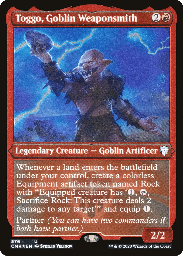 Toggo, Goblin Weaponsmith · Commander Legends