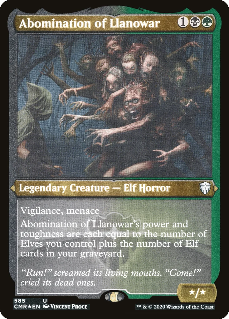 Abomination of Llanowar · Commander Legends