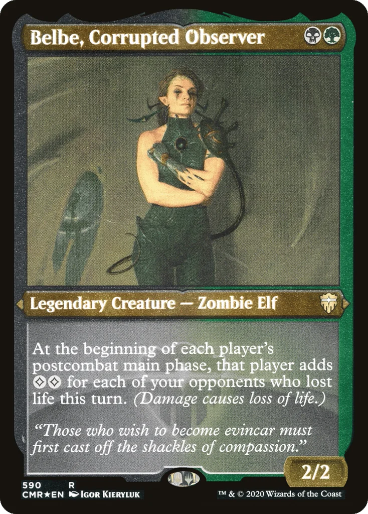 Belbe, Corrupted Observer · Commander Legends