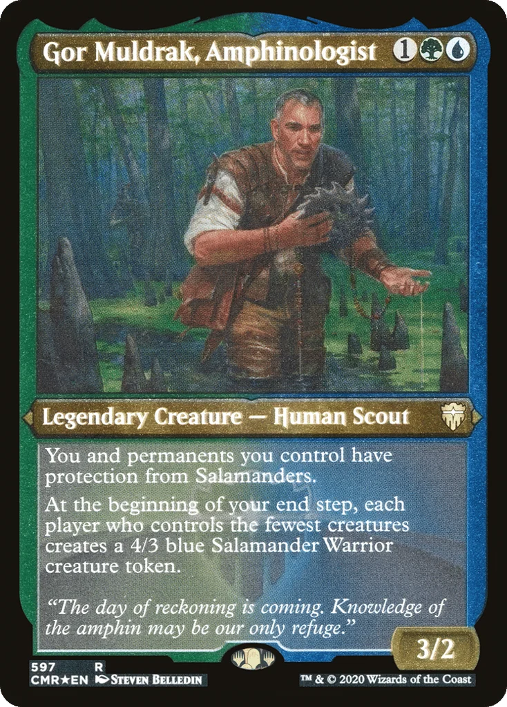 Gor Muldrak, Amphinologist · Commander Legends