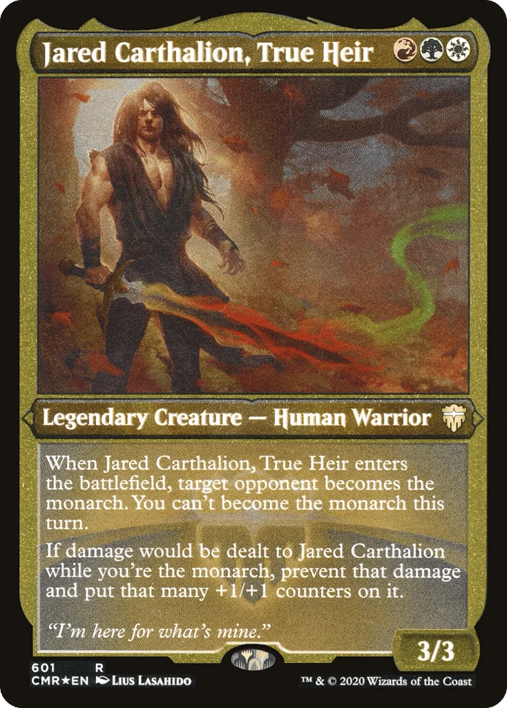 Jared Carthalion, True Heir · Commander Legends