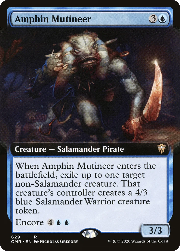 Amphin Mutineer · Commander Legends