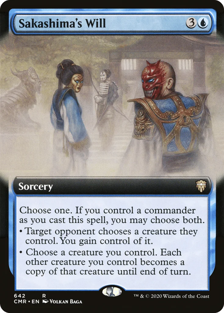 Sakashima's Will · Commander Legends