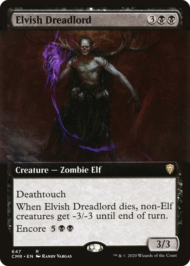 Elvish Dreadlord · Commander Legends