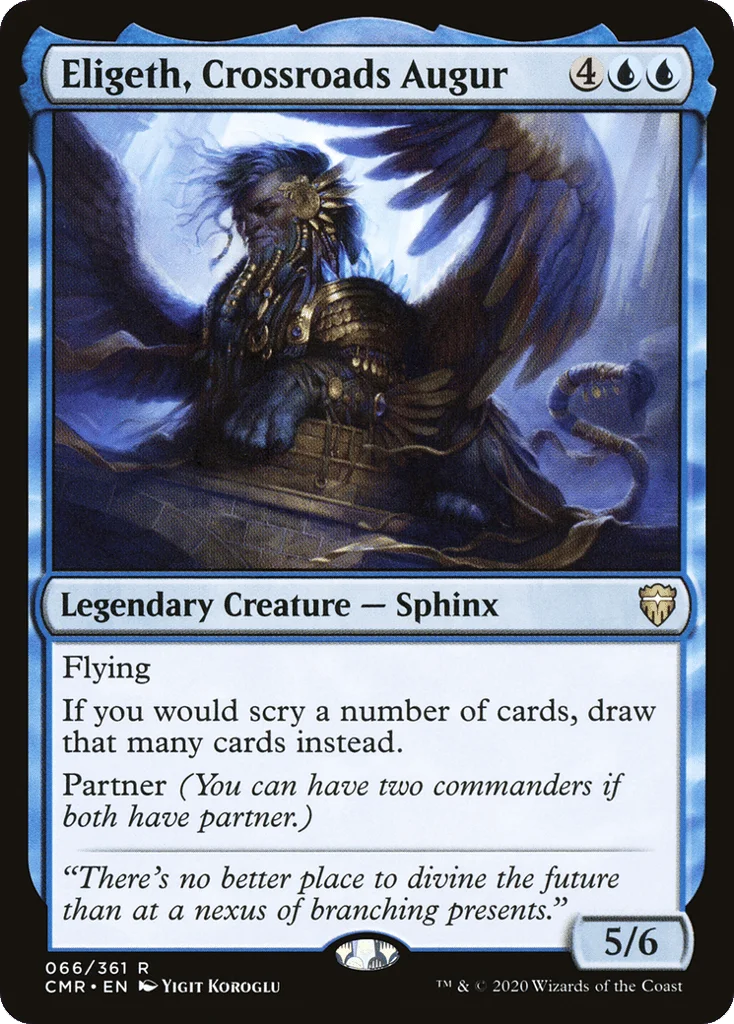Eligeth, Crossroads Augur · Commander Legends