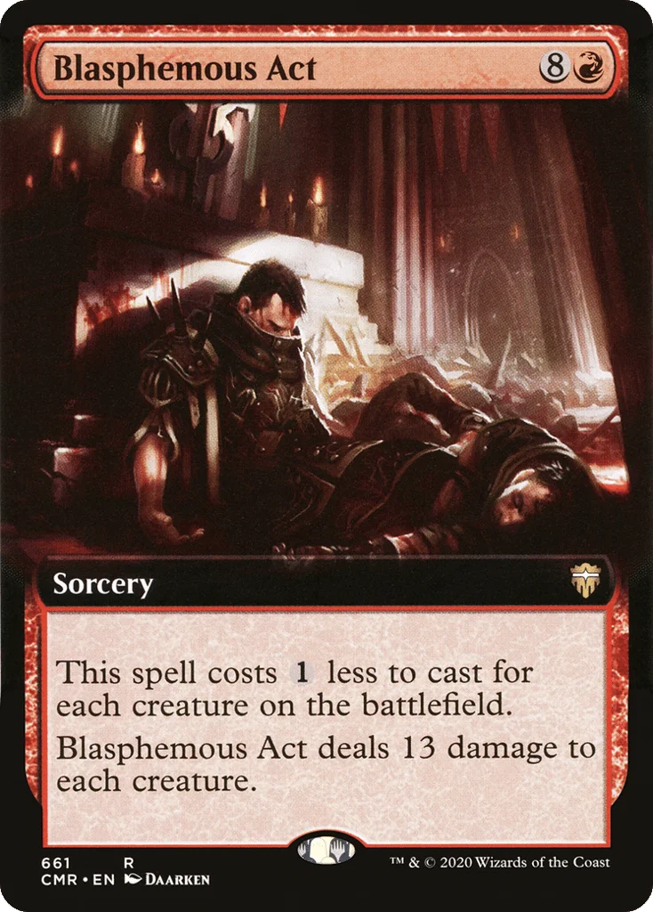 Blasphemous Act · Commander Legends