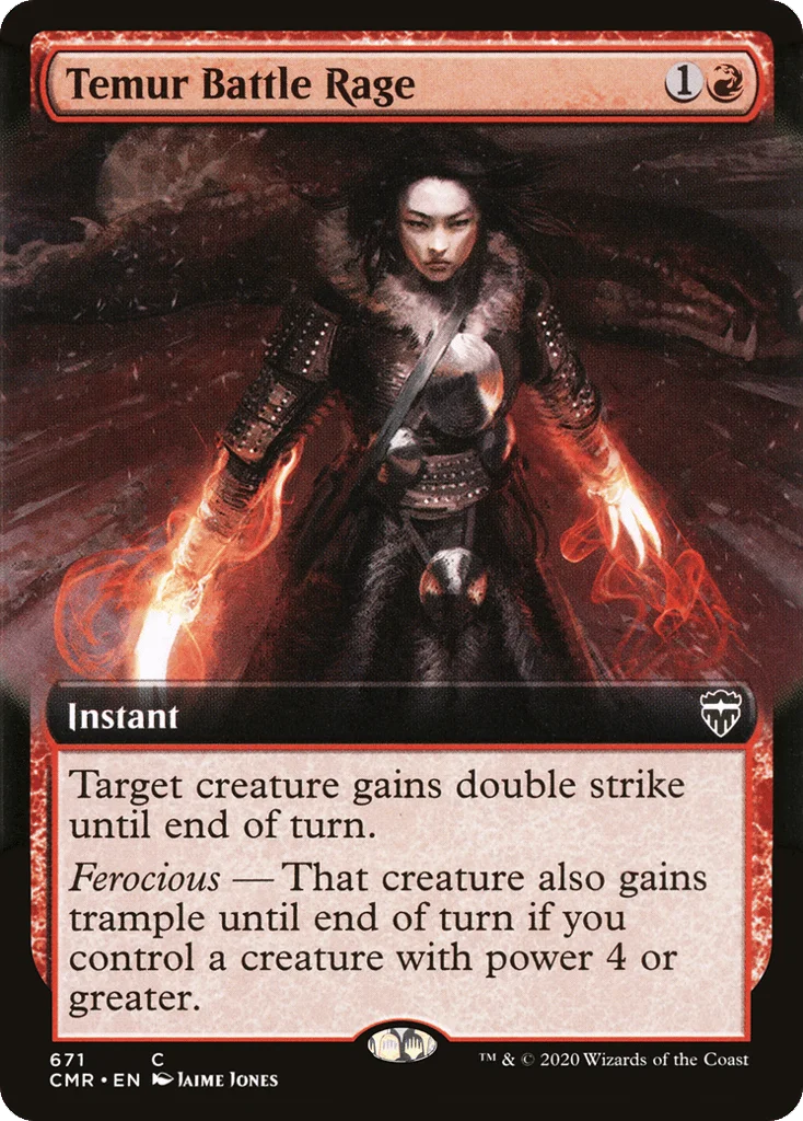 Temur Battle Rage · Commander Legends