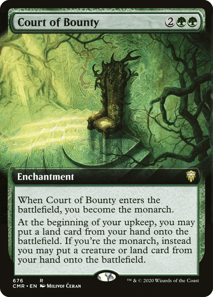 Court of Bounty · Commander Legends