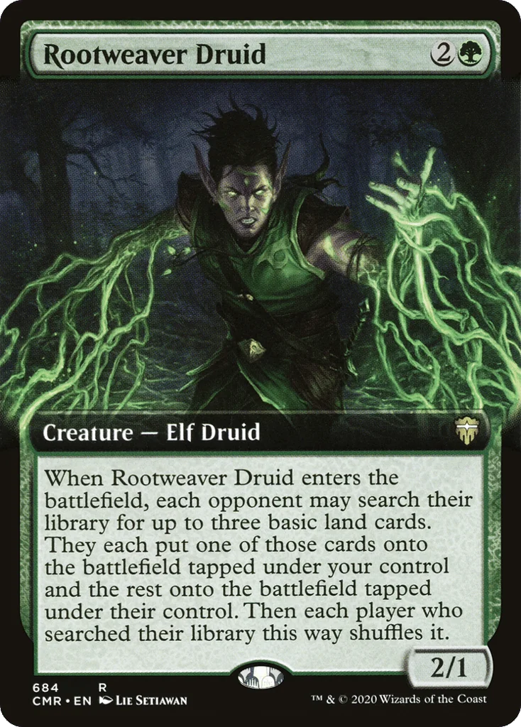 Rootweaver Druid · Commander Legends