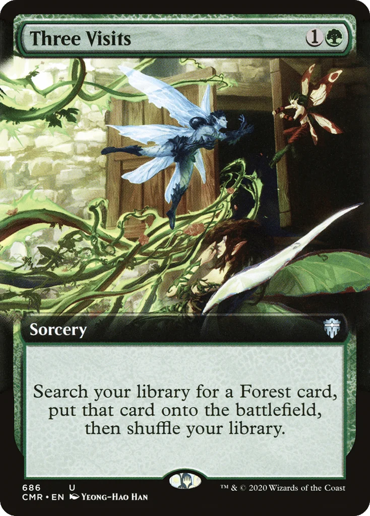 Three Visits · Commander Legends