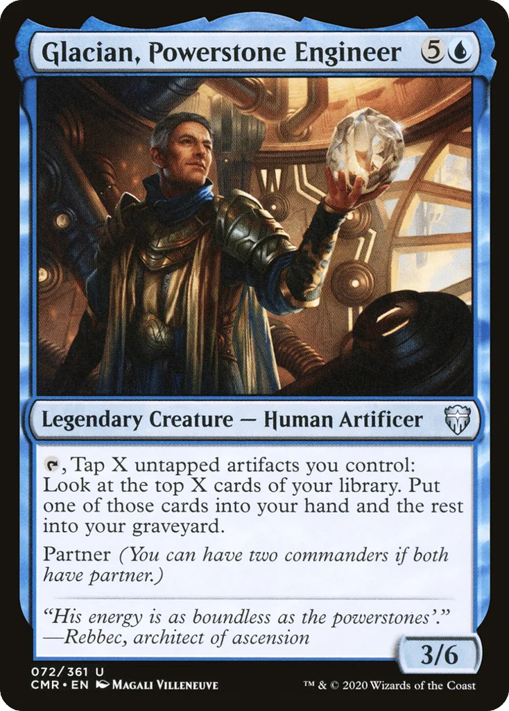 Glacian, Powerstone Engineer · Commander Legends