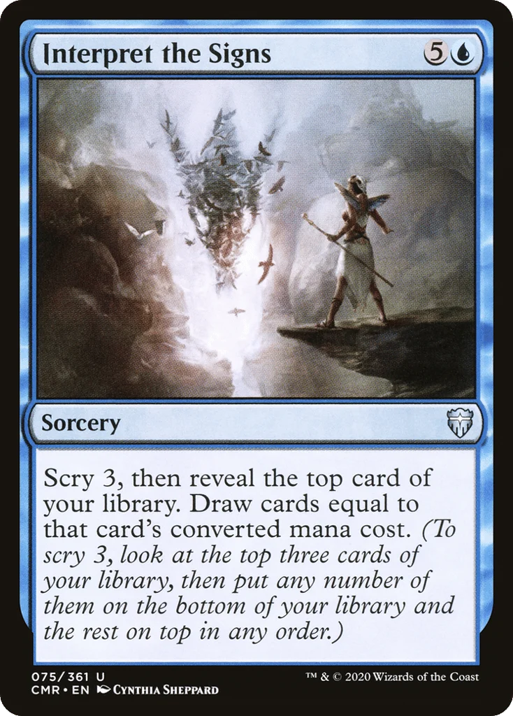 Interpret the Signs · Commander Legends