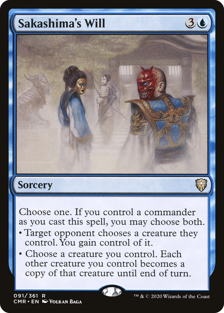 Sakashima's Will · Commander Legends