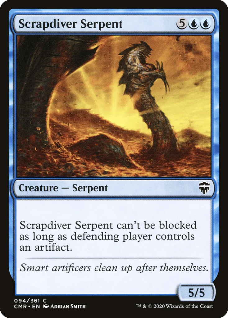 Scrapdiver Serpent · Commander Legends