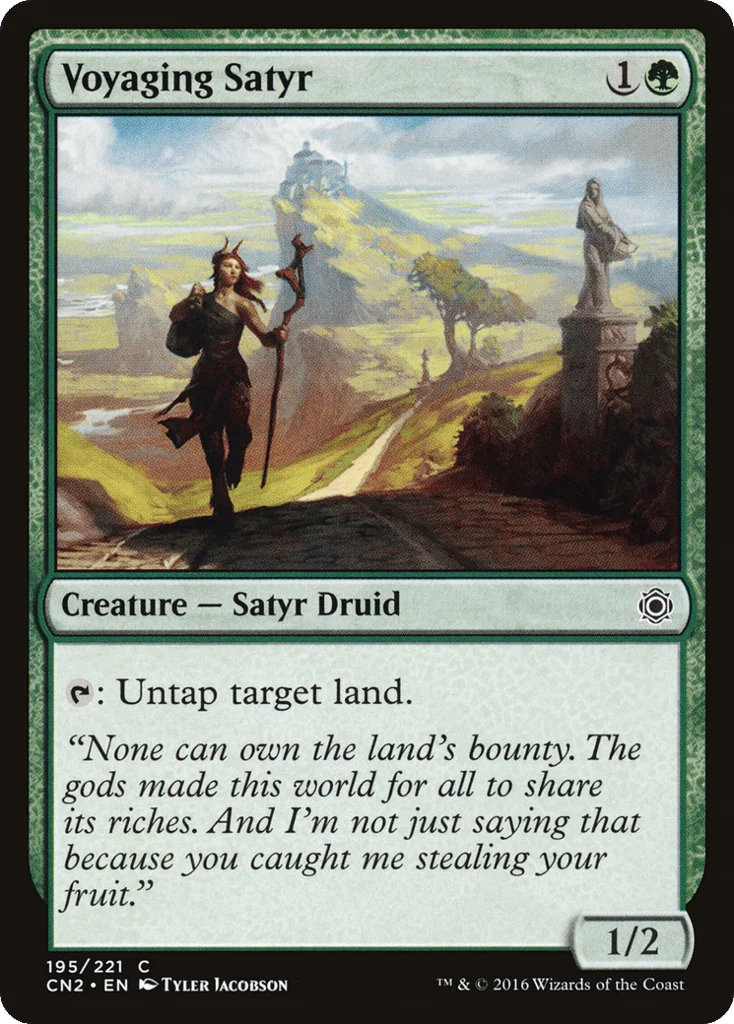 Voyaging Satyr · Conspiracy: Take the Crown