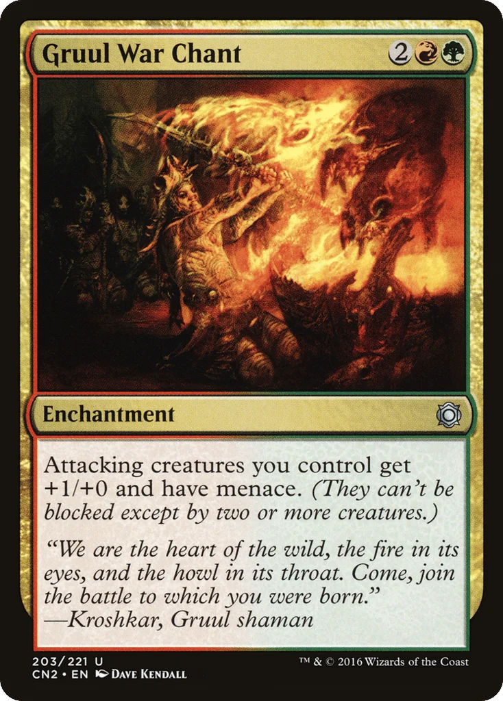 Gruul War Chant · Conspiracy: Take the Crown