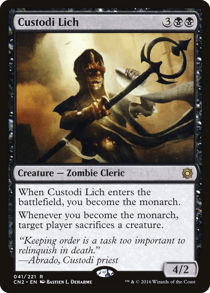 Custodi Lich · Conspiracy: Take the Crown