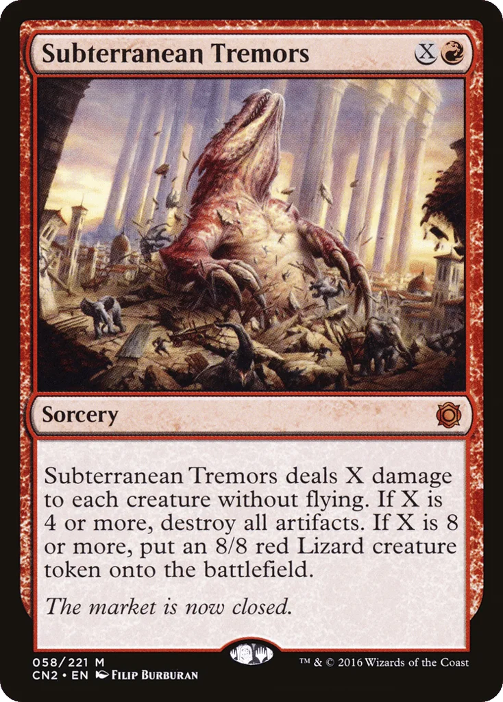 Subterranean Tremors · Conspiracy: Take the Crown