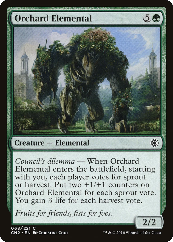 Orchard Elemental · Conspiracy: Take the Crown