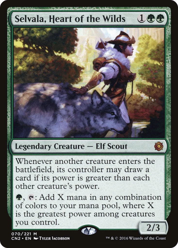 Selvala, Heart of the Wilds · Conspiracy: Take the Crown