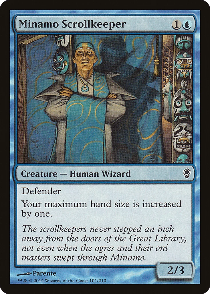 Minamo Scrollkeeper · Conspiracy