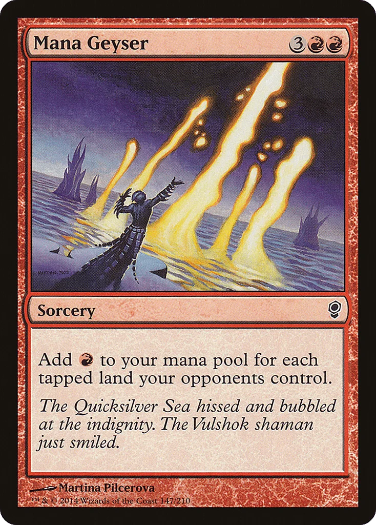 Mana Geyser · Conspiracy