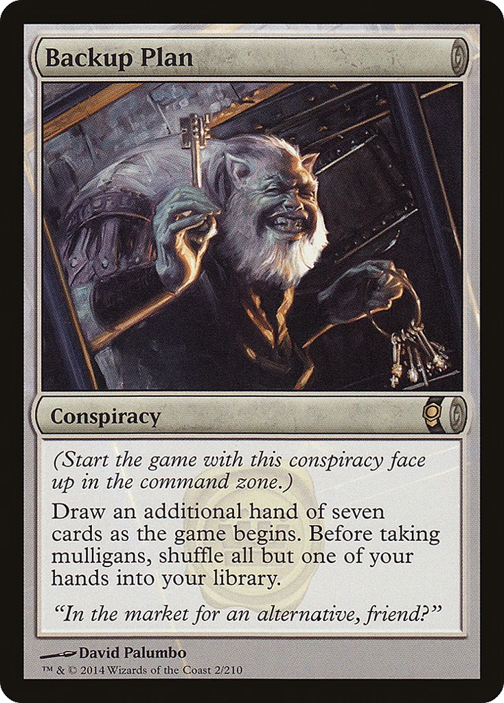 Backup Plan · Conspiracy