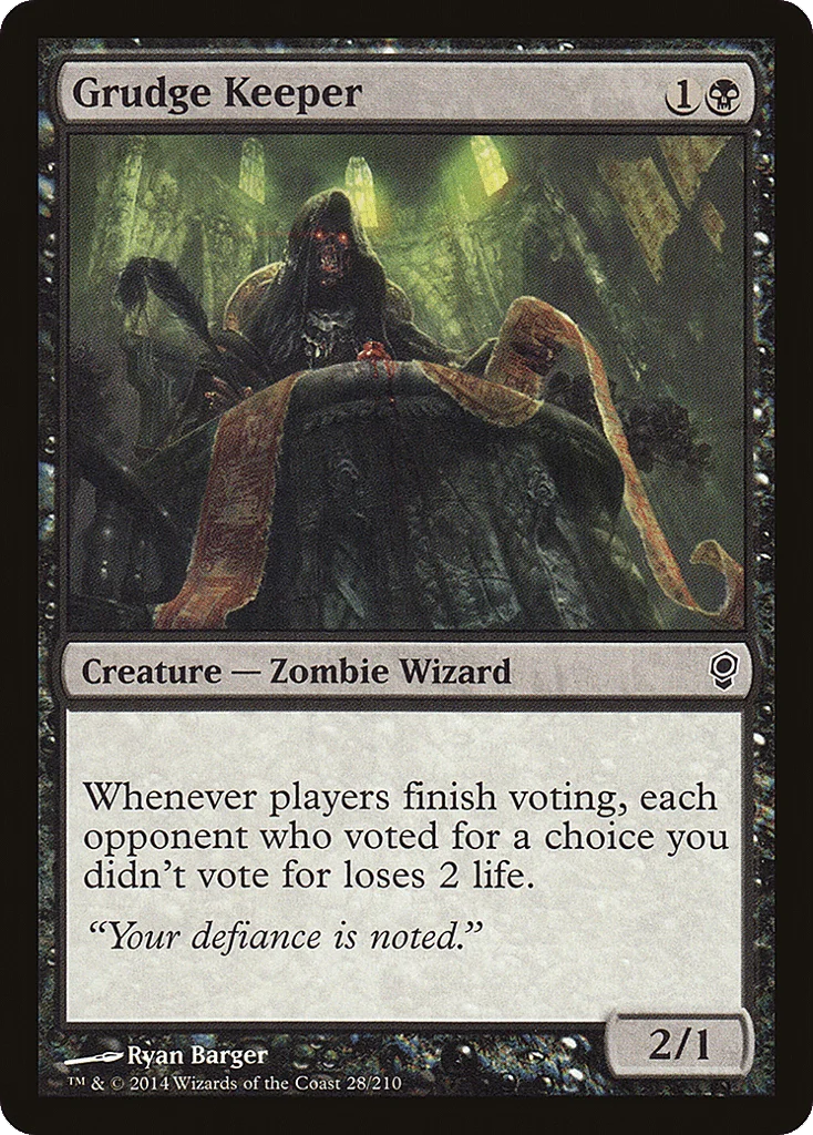 Grudge Keeper · Conspiracy