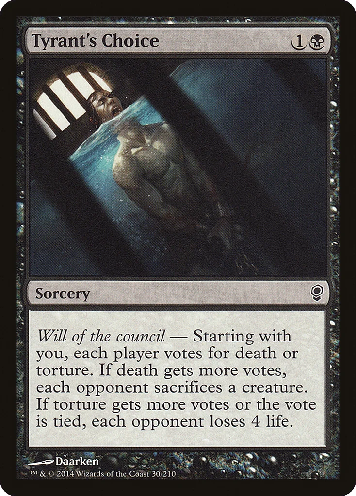 Tyrant's Choice · Conspiracy