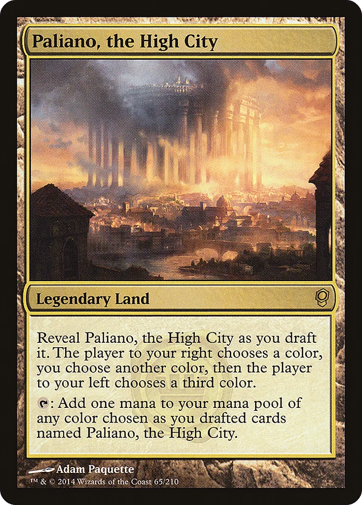 Paliano, the High City · Conspiracy