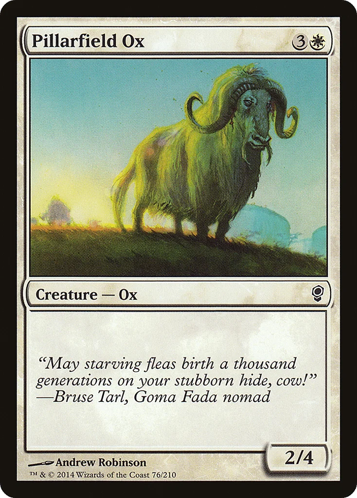 Pillarfield Ox · Conspiracy