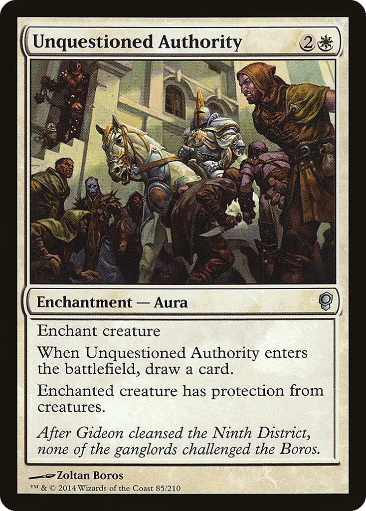 Unquestioned Authority · Conspiracy