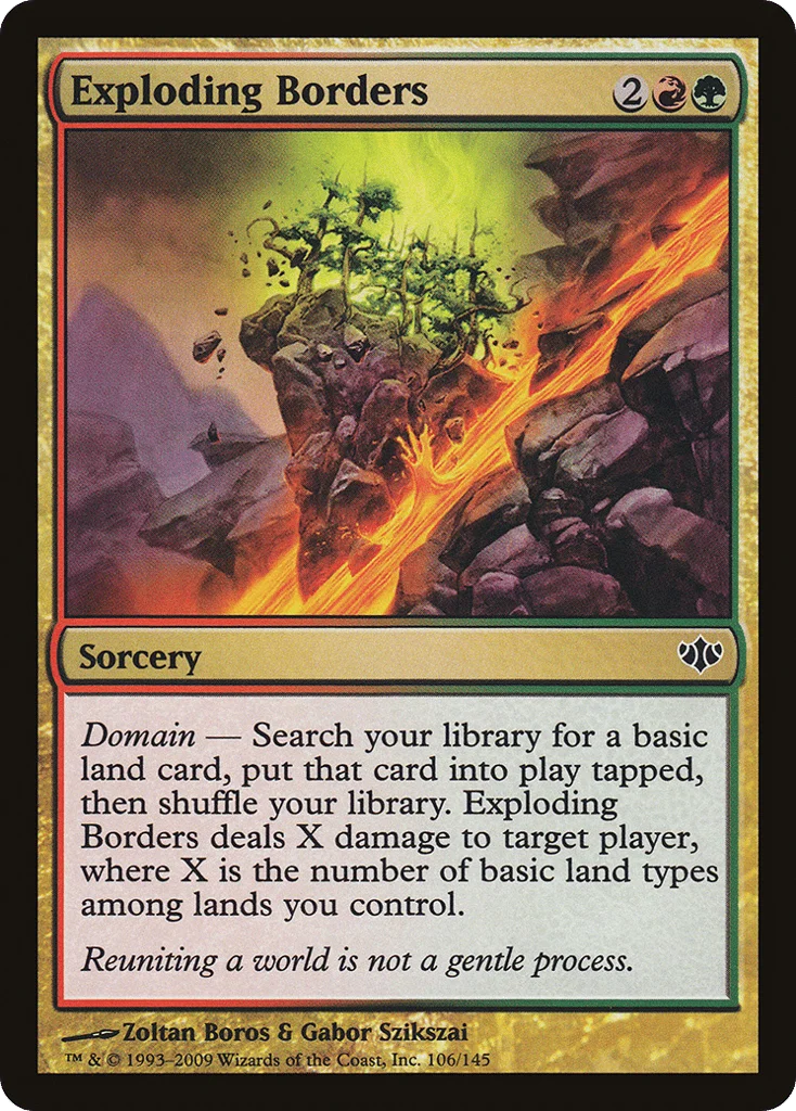 Exploding Borders · Conflux