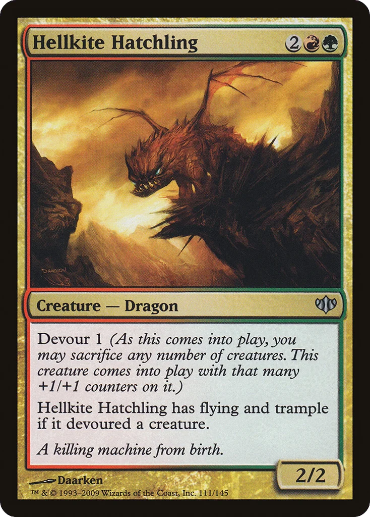 Hellkite Hatchling · Conflux