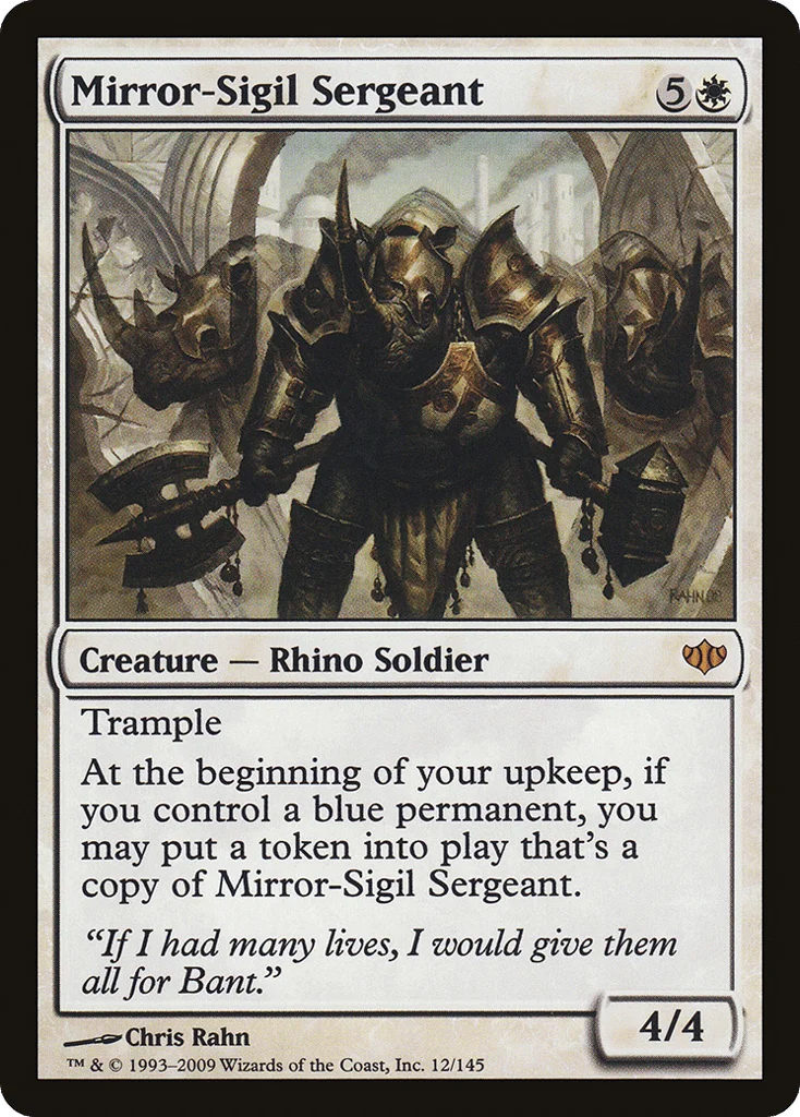 Mirror-Sigil Sergeant · Conflux