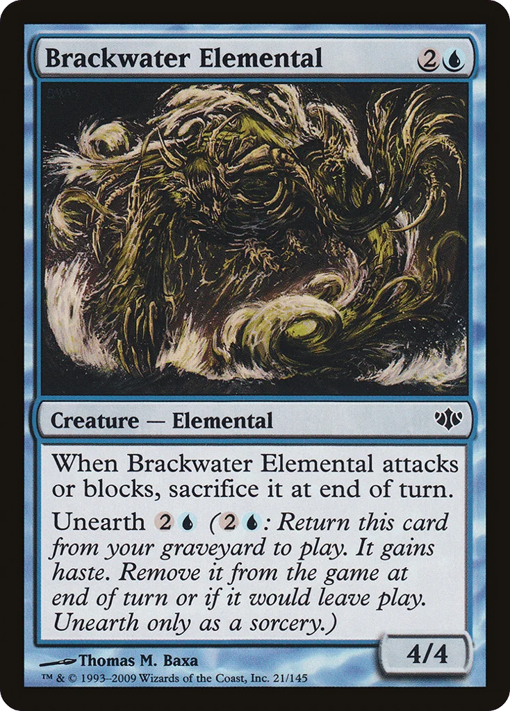 Brackwater Elemental · Conflux