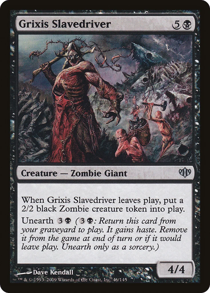 Grixis Slavedriver · Conflux