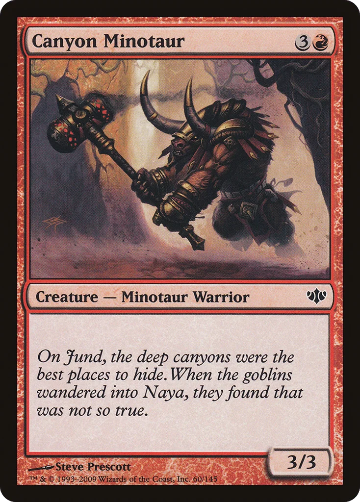 Canyon Minotaur · Conflux