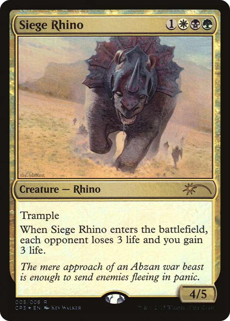 Siege Rhino · Magic Origins Clash Pack